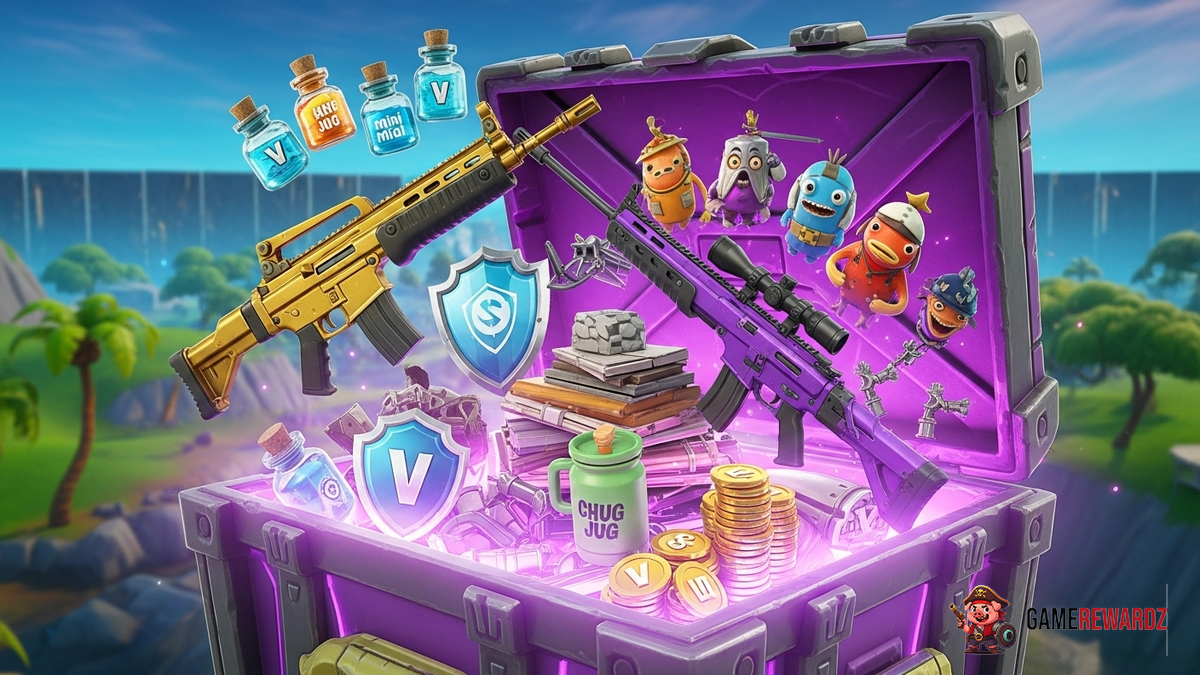 Fortnite's Rare Loot Crate - What's Inside?